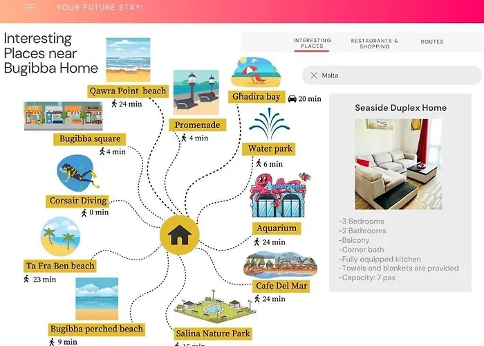 Seaside Duplex * St. Paul's Bay